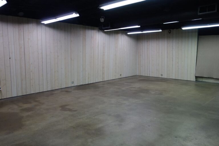 Empty Blue Room