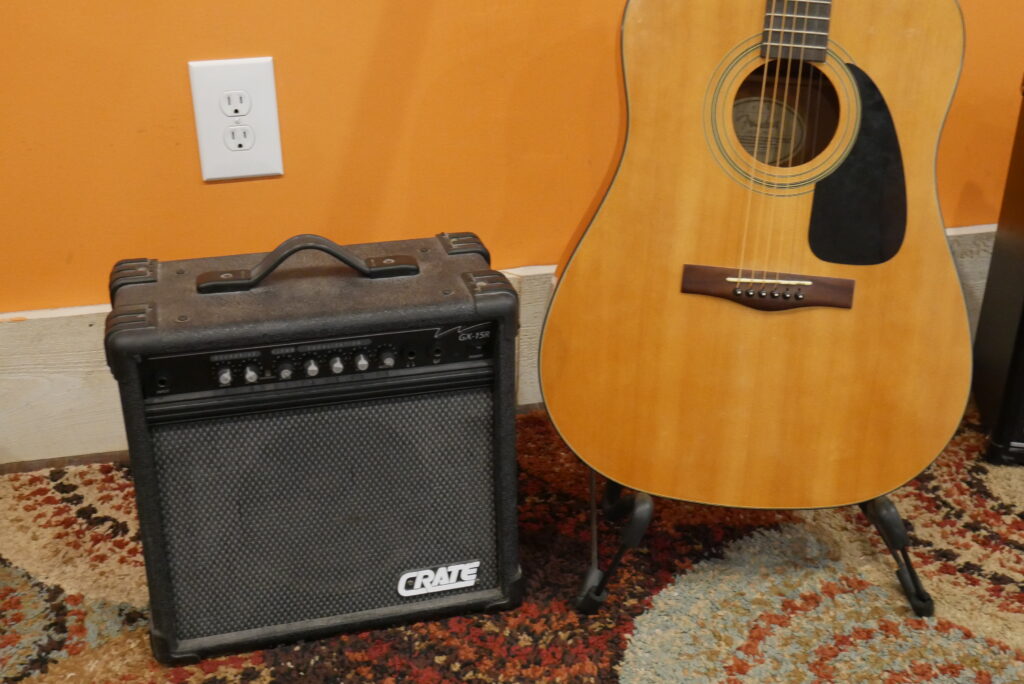 Crate 30 watt amp (guitar not included)