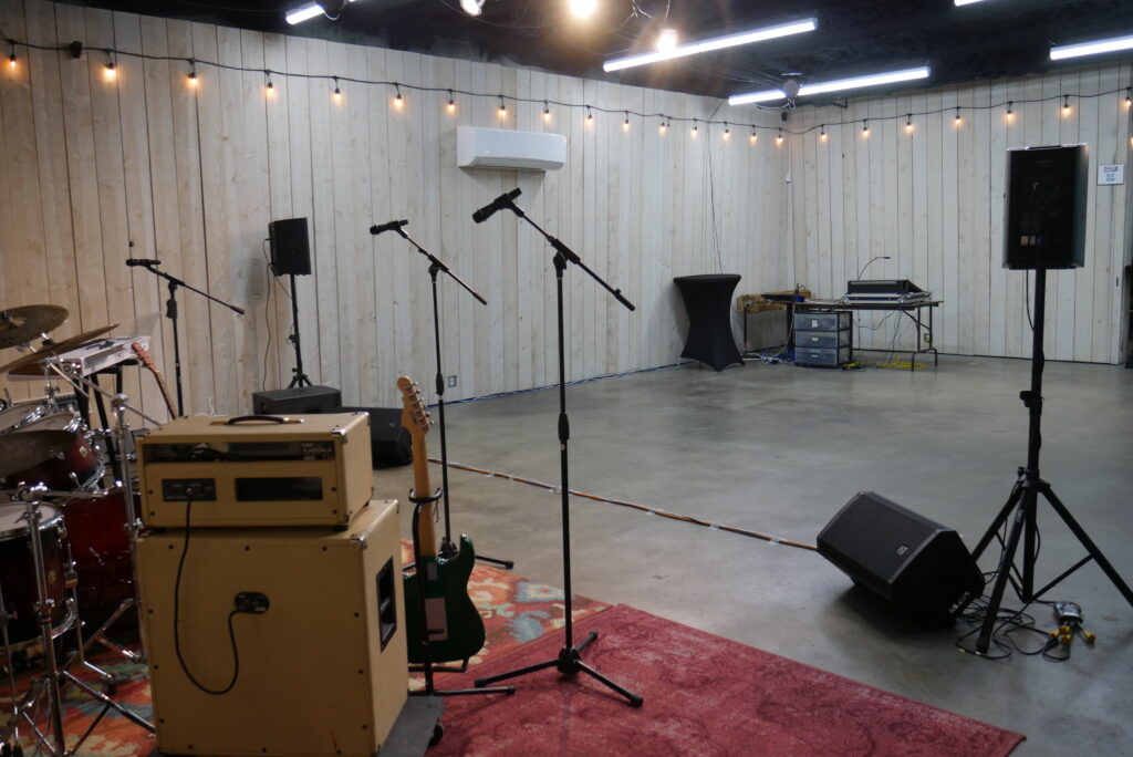 Blue Room view from stage