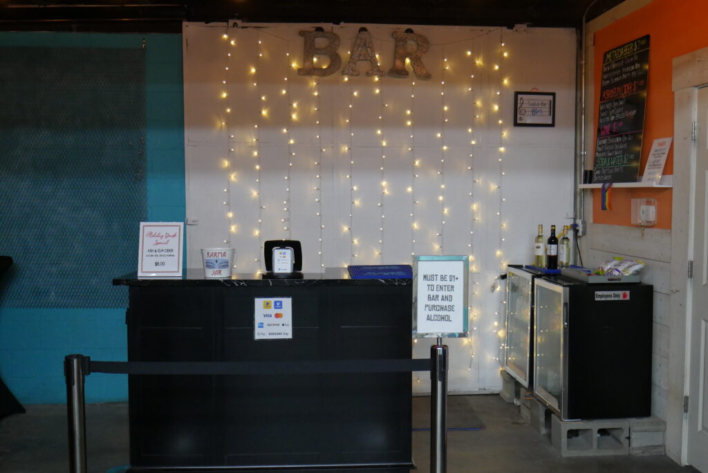 12 Bar Blues Bar Cash Bar (Available with Full & Half Packages)